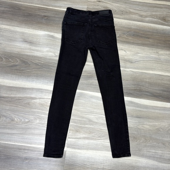 Mango Black Skinny Jeans size 4 - Picture 6 of 8